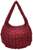 Large Quilted Solid Bag