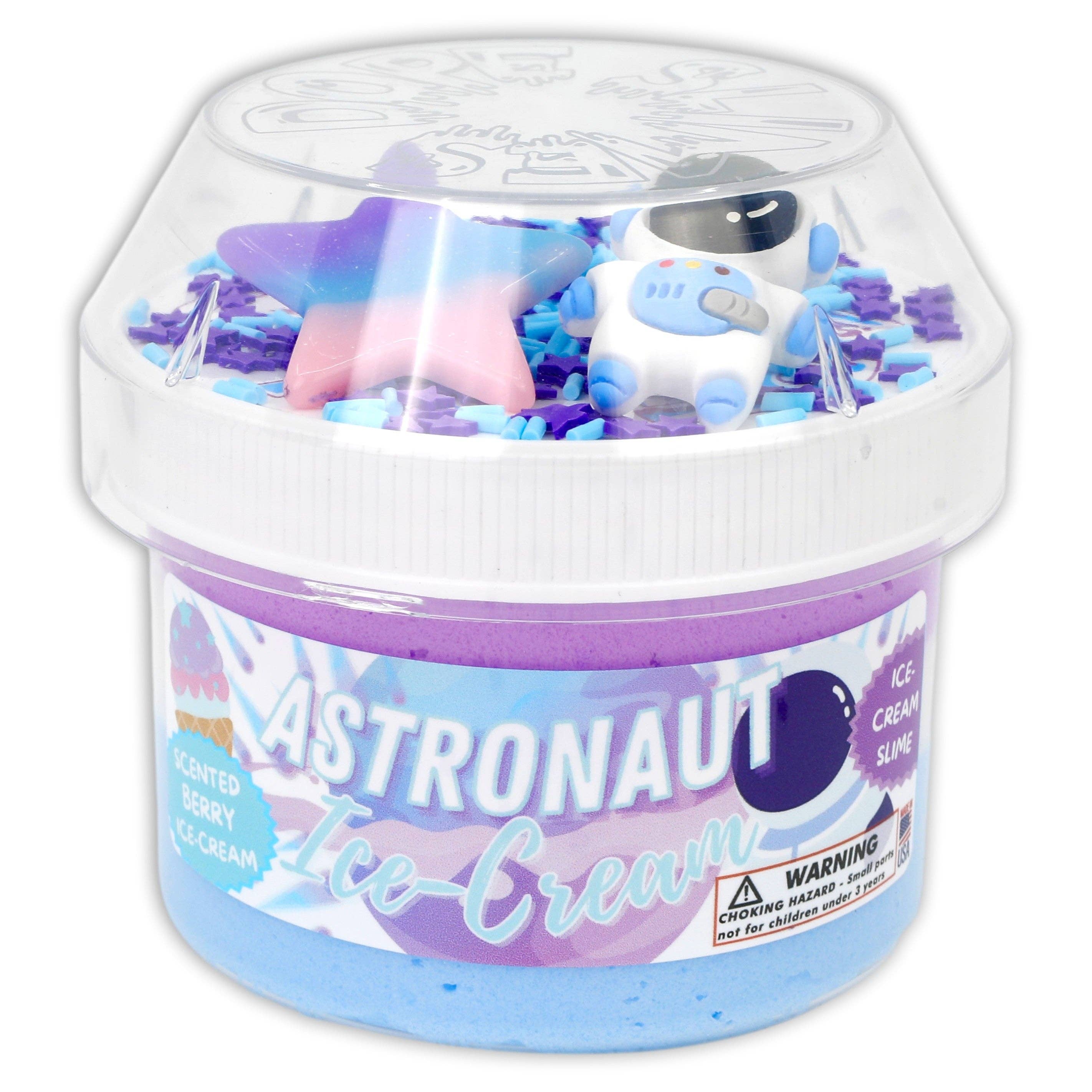 Astronaut Ice-Cream - Ice-Cream Textured Slime