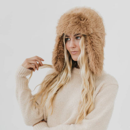 Bonnie Bomber Faux Fur Winter Hat