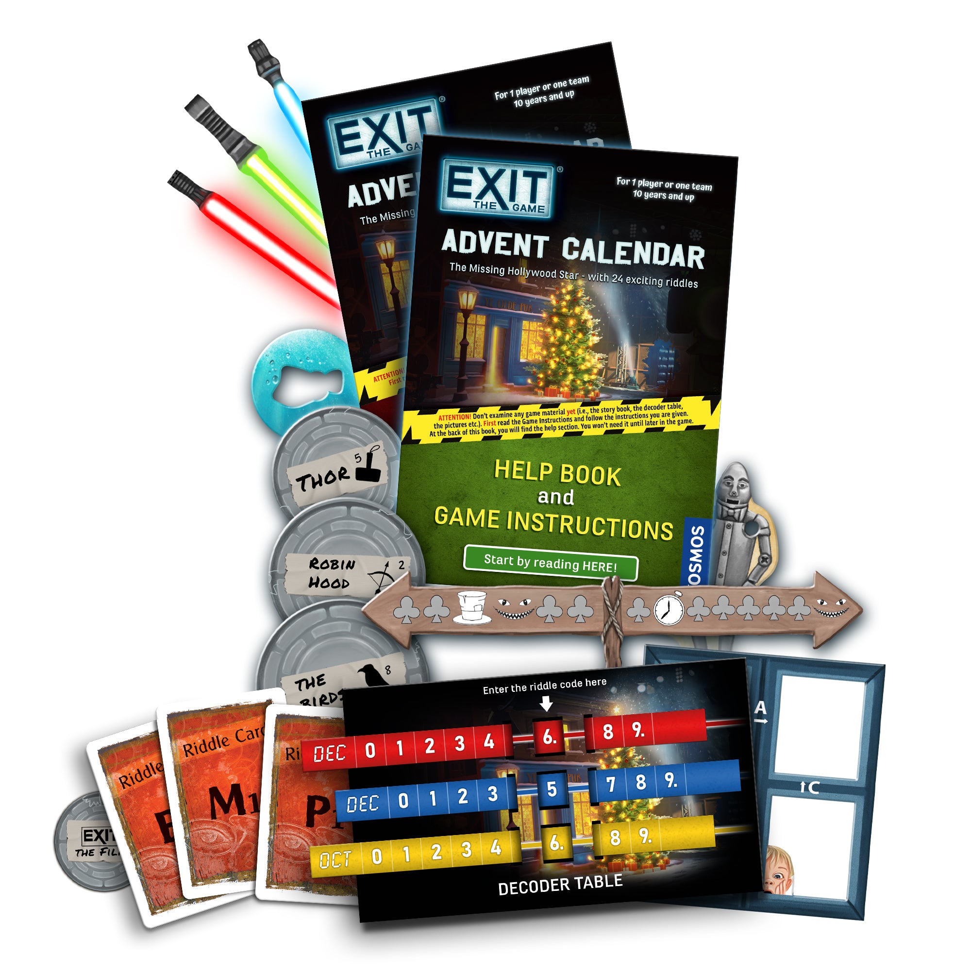 EXIT: The Game - Advent Calendar - The Missing Hollywood Star