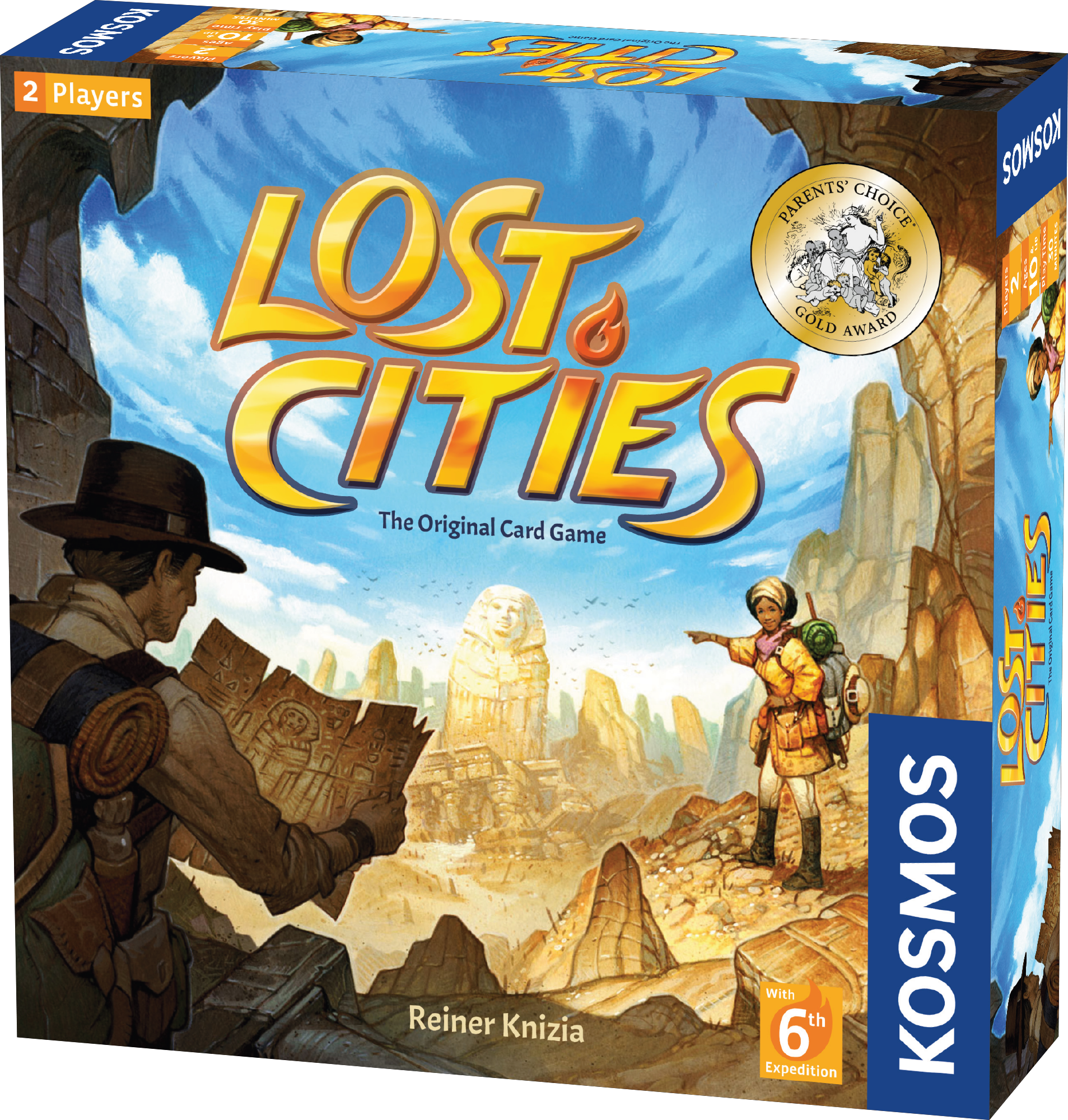 Lost Cities: Card Game - With 6th Expedition