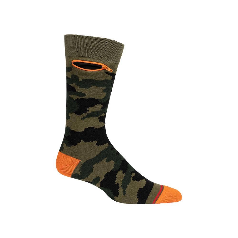 Pocket Socks®, Camo, Mens