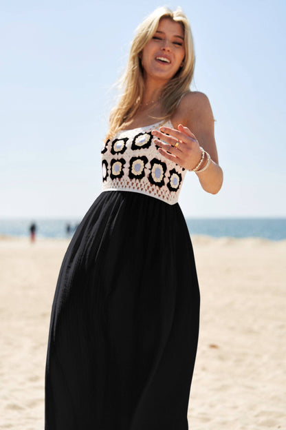 CROCHET MAXI DRESS