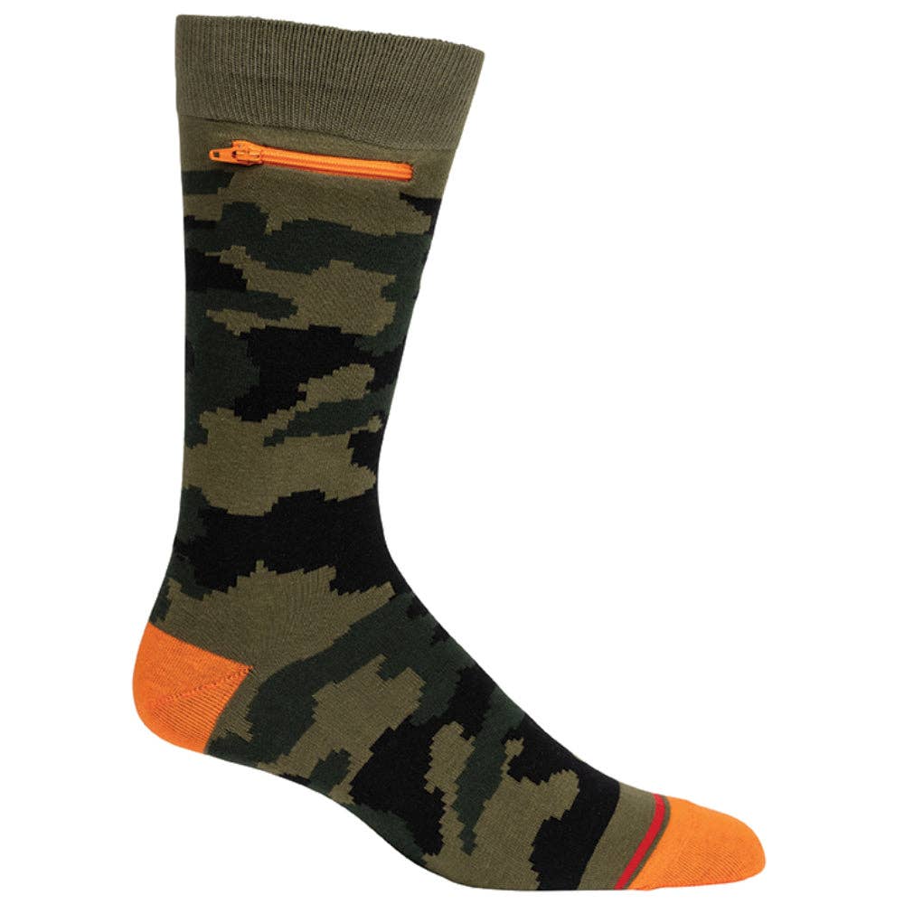 Pocket Socks®, Camo, Mens