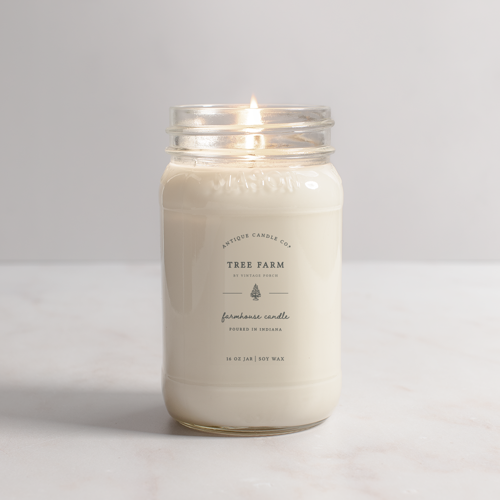 Tree Farm - Soy Wax Mason Jar Candle