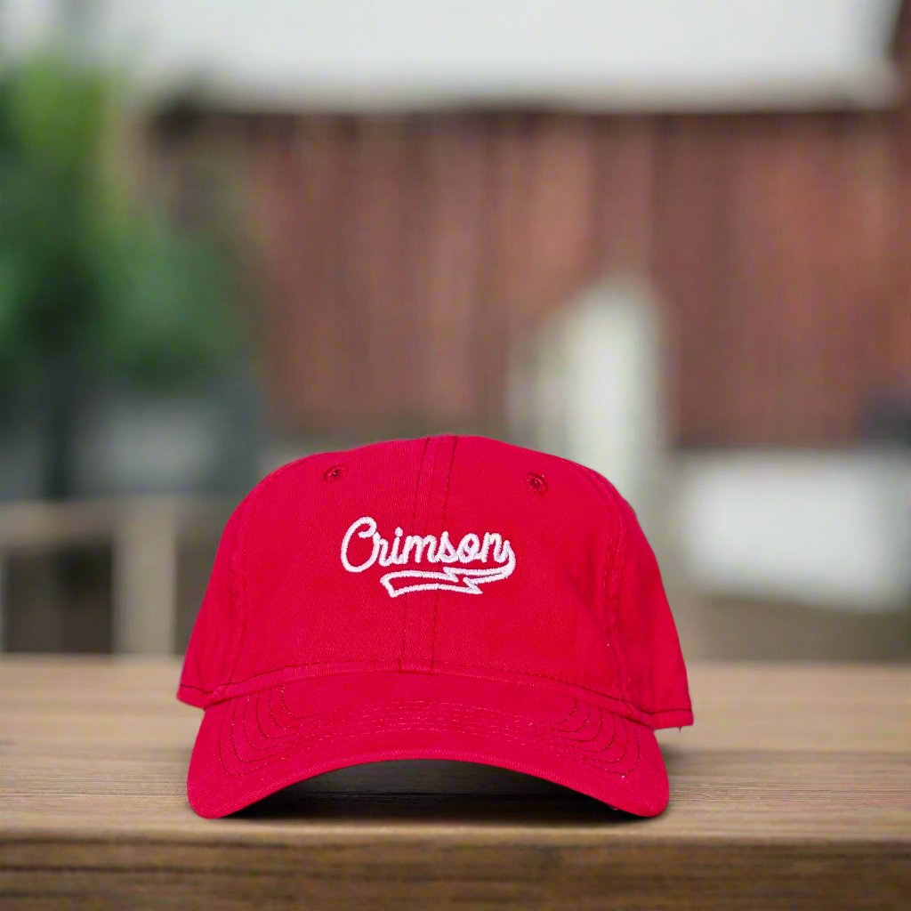 Crimson Script Hat