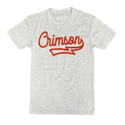 Crimson Script tee