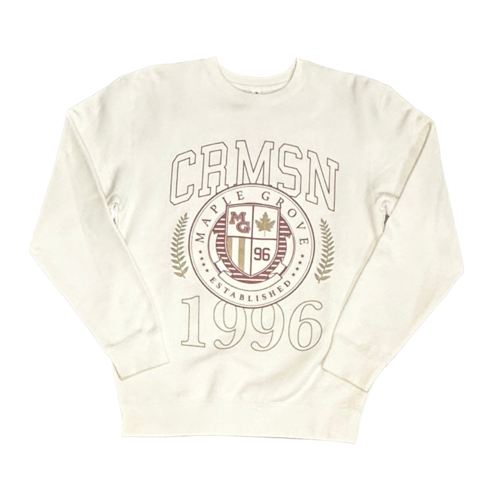 Maple Grove Crest Crewneck