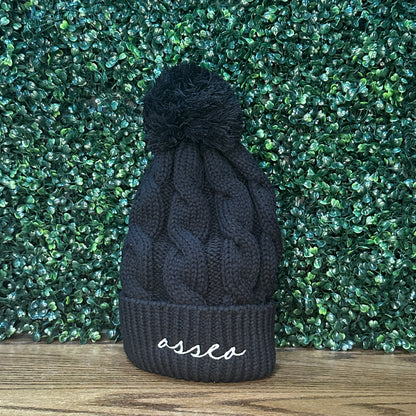 Osseo Script - Chunk Twist Cuffed Beanie