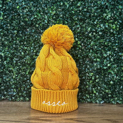 Osseo Script - Chunk Twist Cuffed Beanie