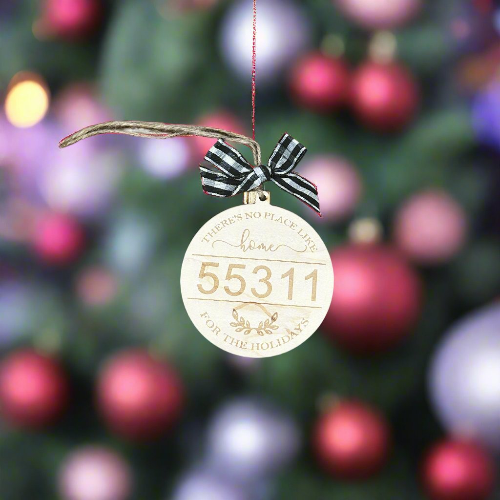 Zip Code Ornament