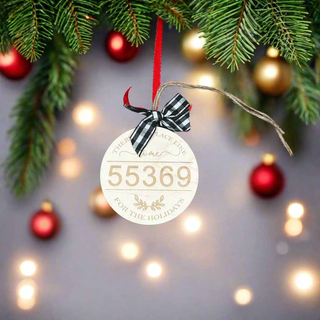 Zip Code Ornament