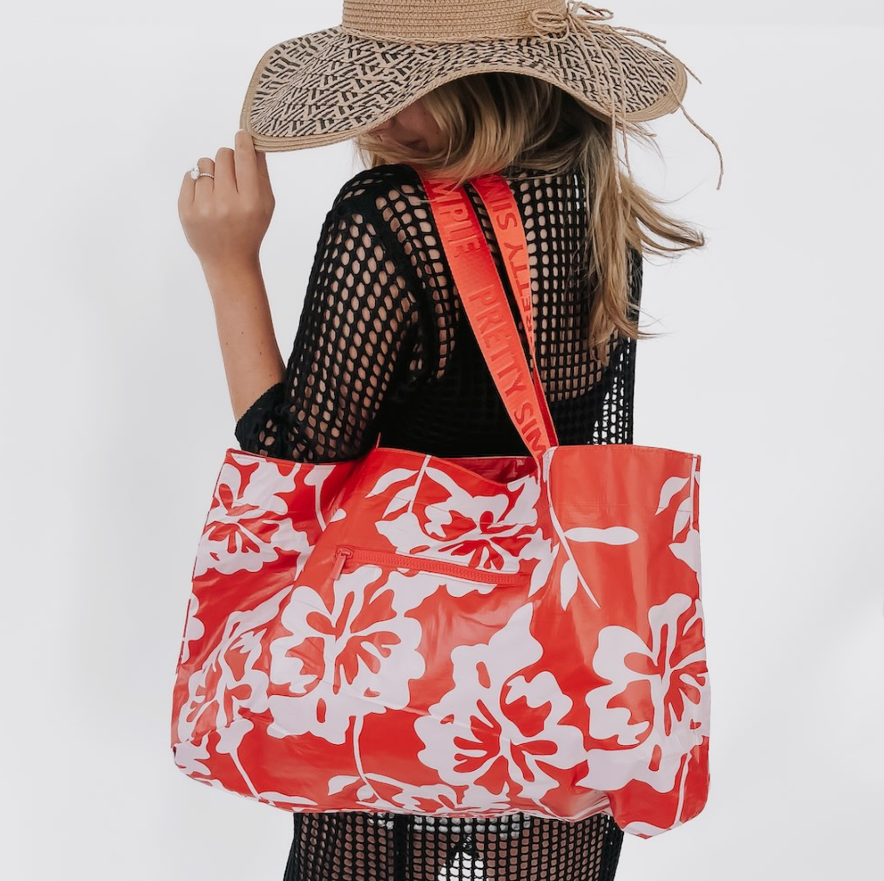 Kona Cove Beach Zipper Tote