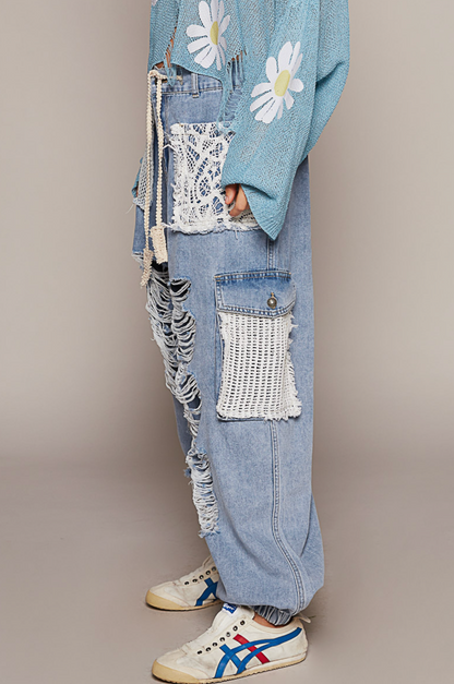 Denim Jogger Pant