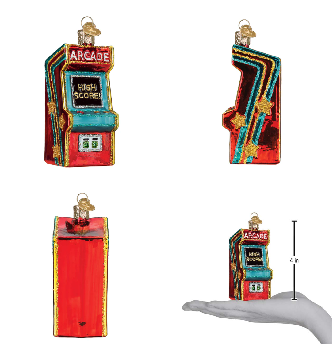 Arcade Game Ornament