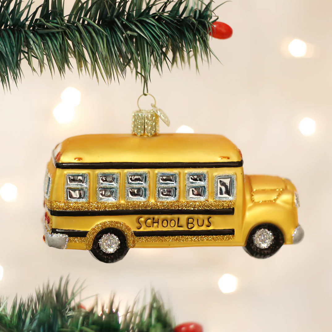 School Bus Ornament