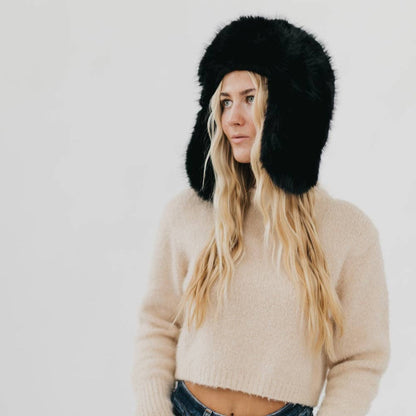 Bonnie Bomber Faux Fur Winter Hat