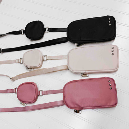 Nessa Nylon Crossbody Phone Bag