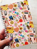 Nineties Icons Spiral Notebook