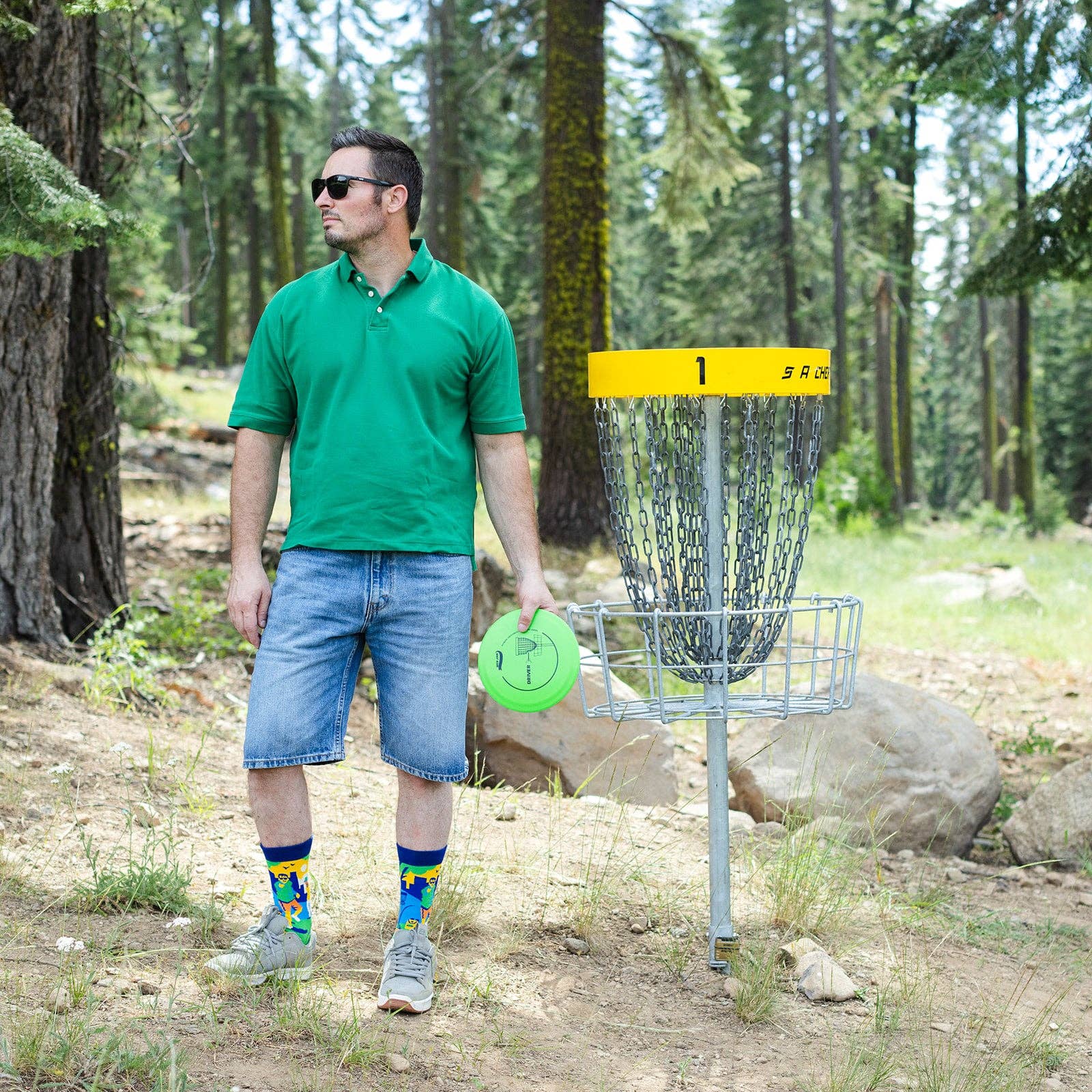 I'd Rather Be Disc Golfing Socks