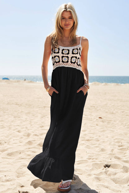 CROCHET MAXI DRESS