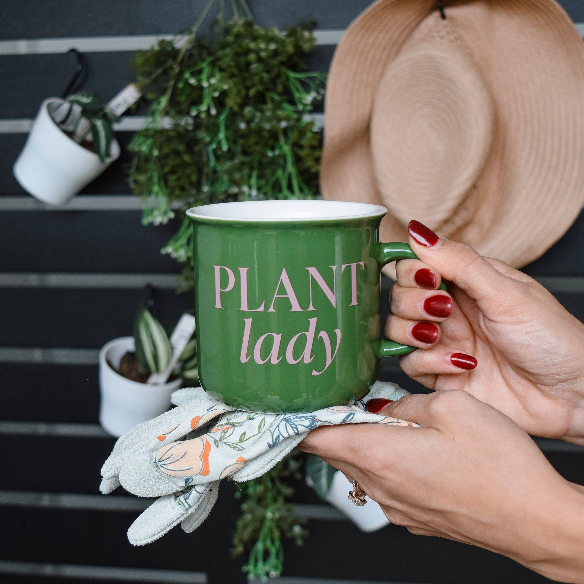 Plant Lady 11 oz Campfire Coffee Mug - Home Decor & Gifts