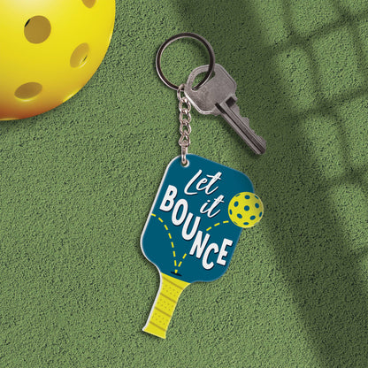 Let It Bounce Key Chain